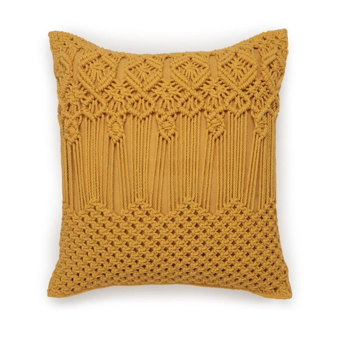 High Quality Boho Chic Macrame Cushion Cover